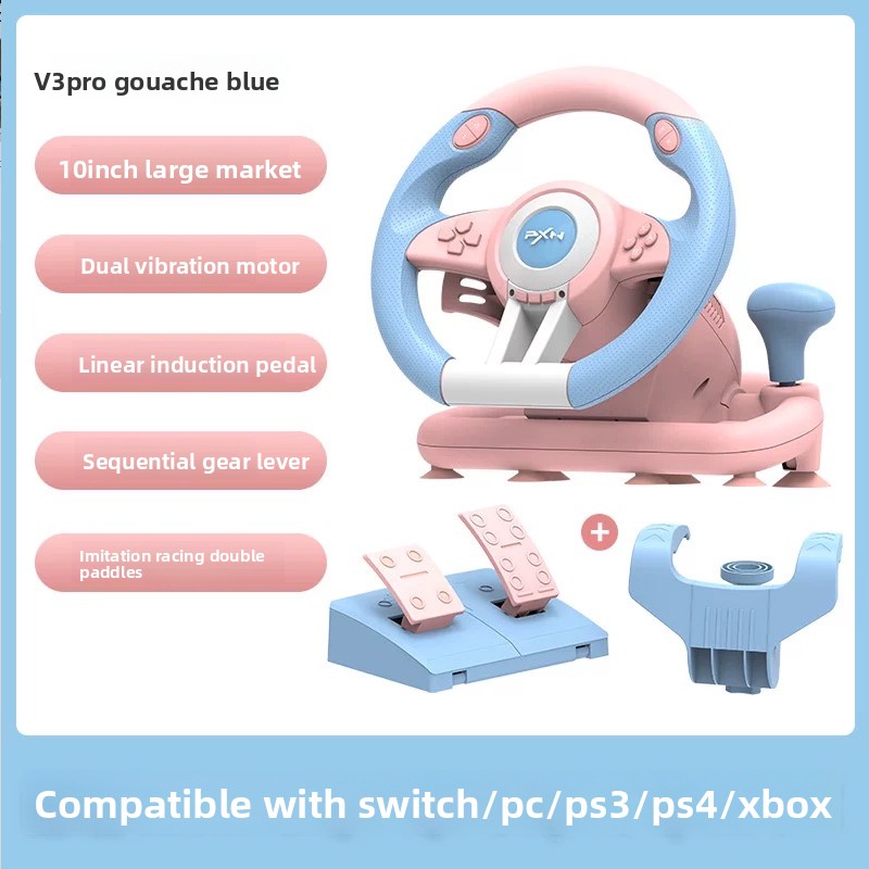 Pc Gaming Xbox - พวงมาลัยเกมมิ่ง Pxn V3 Pro 180 องศา