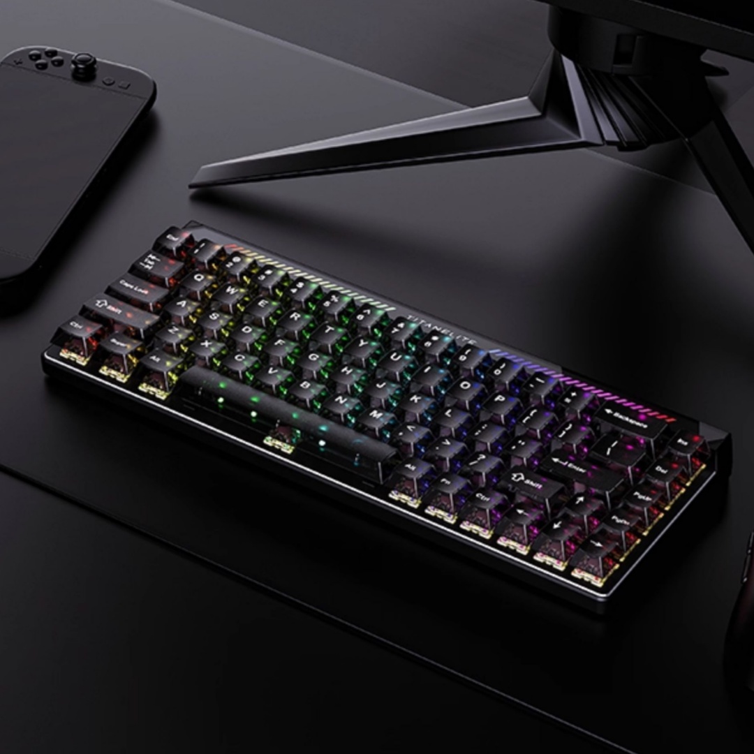 Pc Gaming Keyboard - คีย์บอร์ดเกมมิ่ง Madlions FGG TITAN68 Turbo สวิตช์แม่เหล็ก