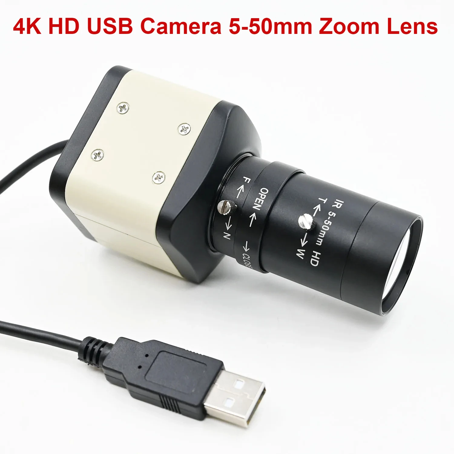 Webcam 4K - IMX415 เว็บแคม 4K 25fps กล้อง USB
