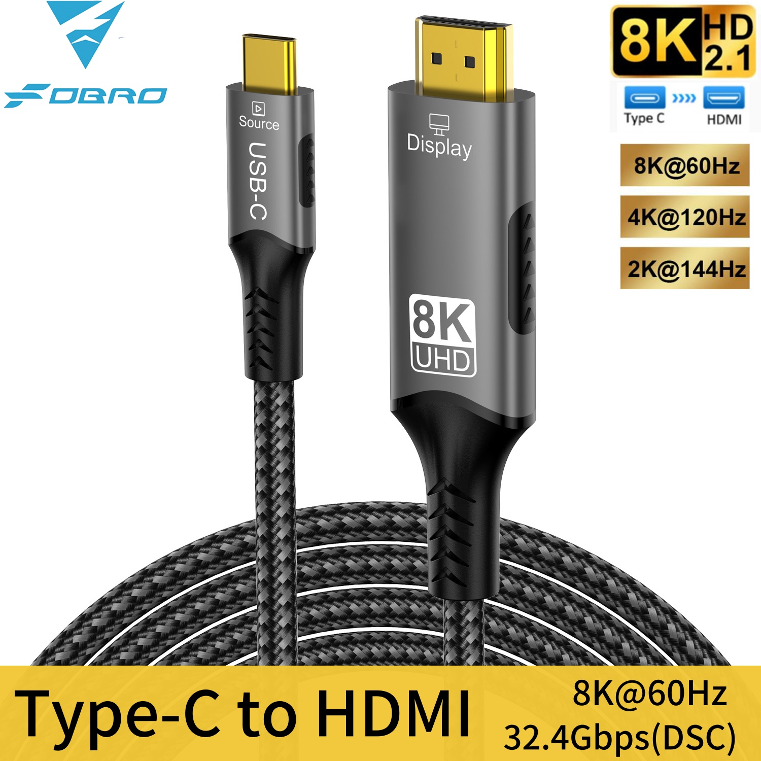 Pc Zotac Gaming - 8K ประเภท C ถึง HDMI 2.1