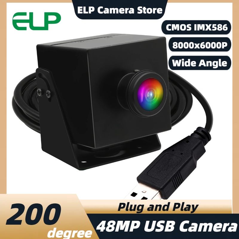 Webcam 4K - กล้อง USB ELP 48MP 8K Ultra