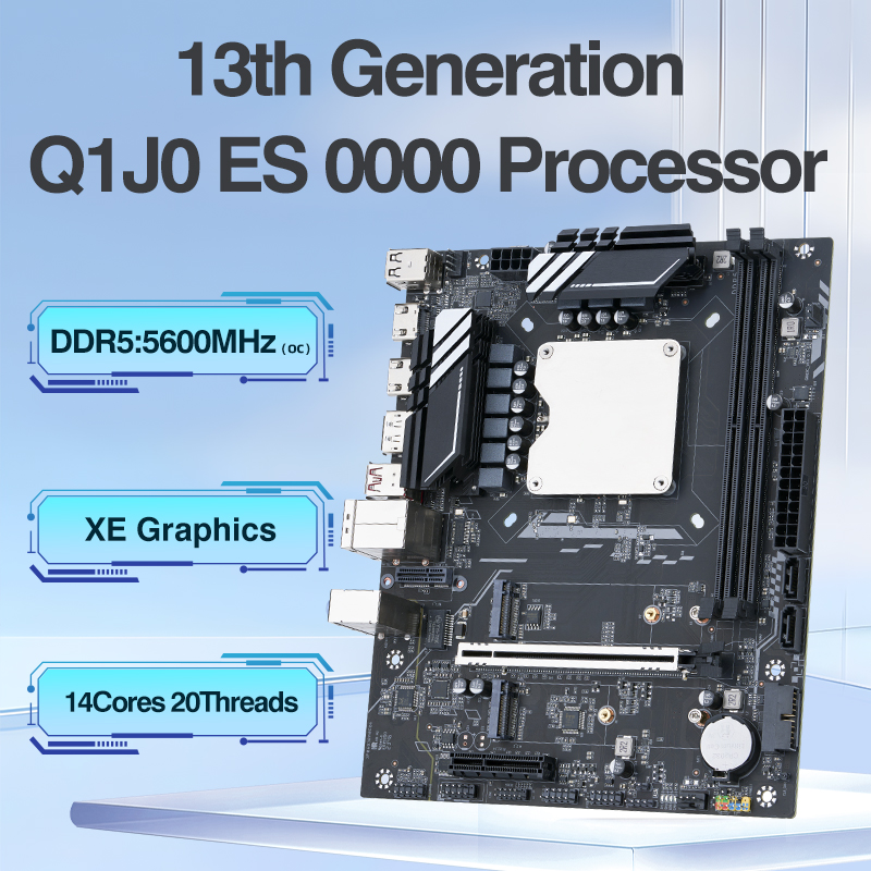Pc Gaming Ddr5 - DIY Gaming เมนบอร์ดคอมพิวเตอร์ชุดออนบอร์ด CPU Combo 13th