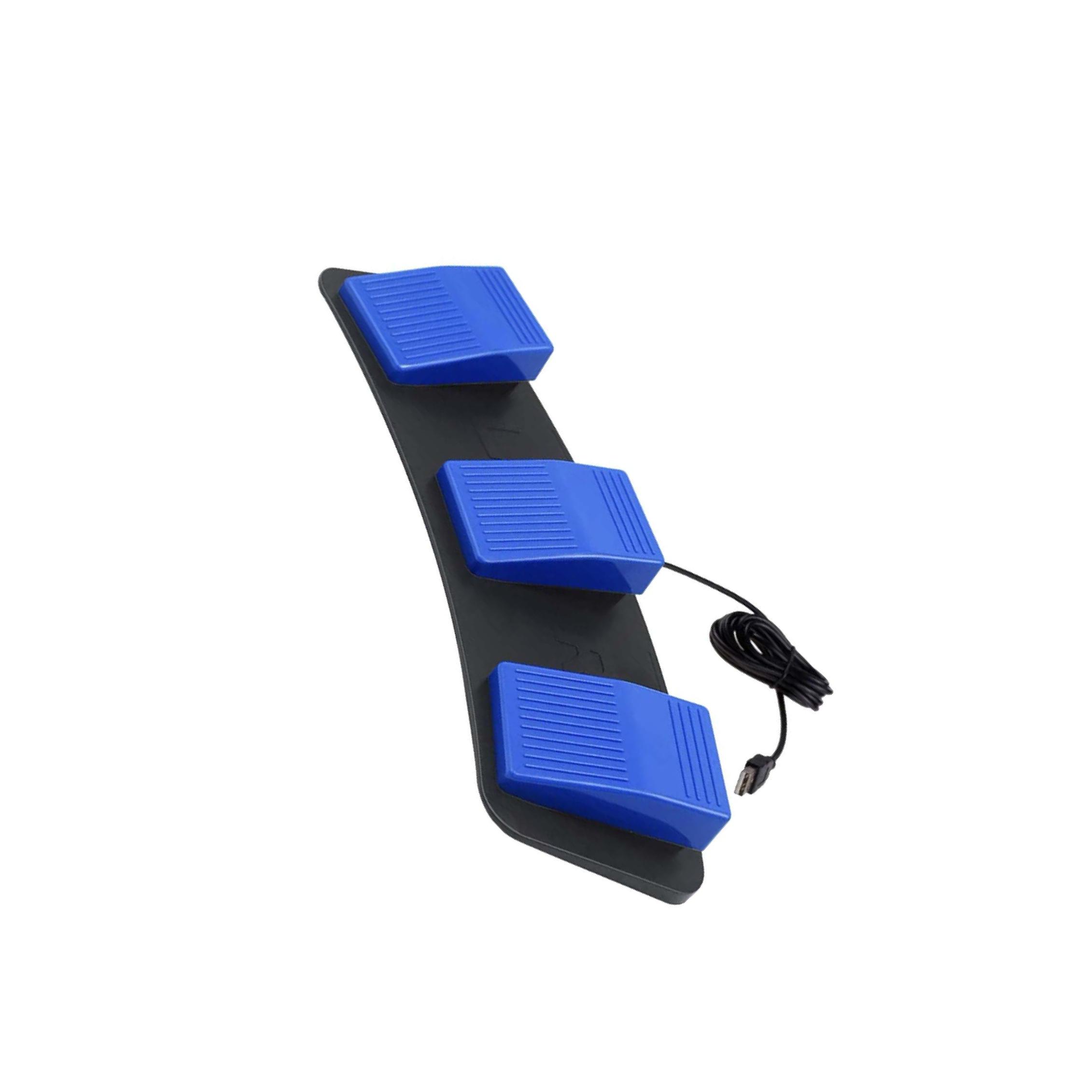 Usb Foot Pedal Gaming - แป้นเหยียบควบคุมแบบ USB แป้นเหยียบอเนกประสงค์ มอบประสบการณ์การเล่นเกม พร้อมฟังก์ชันเมาส์แบบ USB