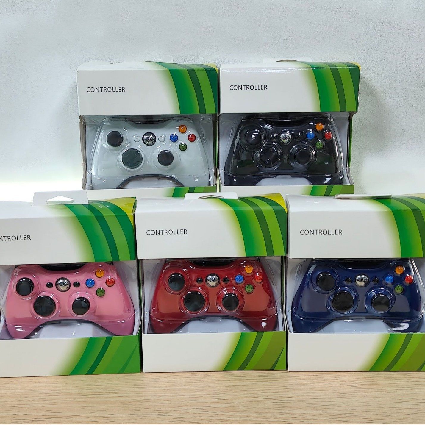 Pc Gaming Xbox - สำหรับเอกซ์บอกซ์ 360 คอนโทรลเลอร์เกมแบบมีสาย USB จอยสติ๊กแบบมีสายสำหรับไมโครซอฟต์ เอกซ์บอกซ์