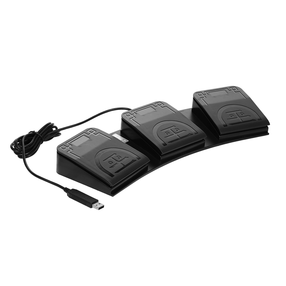 Usb Foot Pedal Gaming - แป้นควบคุมสวิตช์เท้าแบบ USB FS2020U1แป้นเหยียบคอมพิวเตอร์ปรับแต่งได้แป้นเหยียบสำหรับอุปกรณ์ทางการแพทย์เครื่องมือคอมพิวเตอร์สำนักงาน