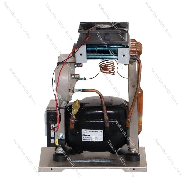 Pc Water Cooling - เครื่องทำความเย็นขนาดเล็กแบบมืออาชีพสำหรับระบบระบายความร้อนด้วยน้ำสำหรับพีซี คอมเพรสเซอร์กำลังไฟต่ำ ระบบทำความเย็น ตัวแลกเปลี่ยนความร้อนสแตนเลส