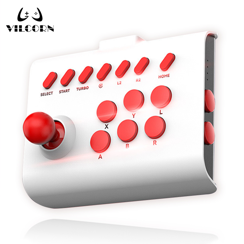 Pc Gaming Emulator - BSP-ตัวควบคุมเกมไร้สาย Joystick Arcade Y01สำหรับ PC/Android/iOS/SWITCH/PS3/PS4 Fighting