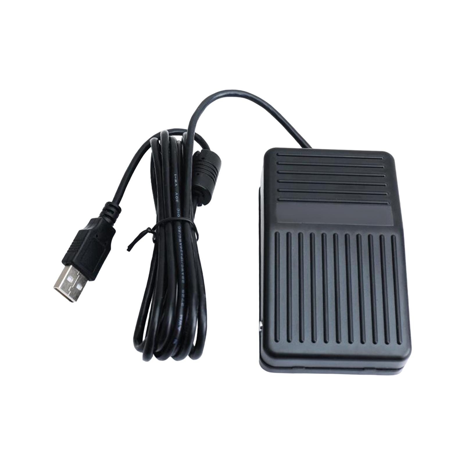 Usb Foot Pedal Gaming - สวิตช์เท้า คันเหยียบเท้า อุปกรณ์เล่นเกม สายยาว 2 เมตร
