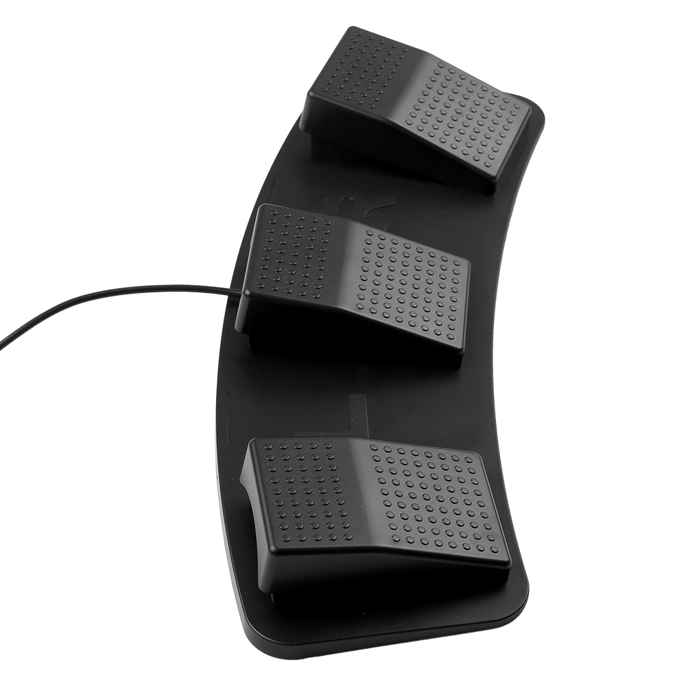 Usb Foot Pedal Gaming - แป้นเหยียบอเนกประสงค์แบบปรับแต่งได้สำหรับ FS23-PM สวิตช์ควบคุมเกมเพลง