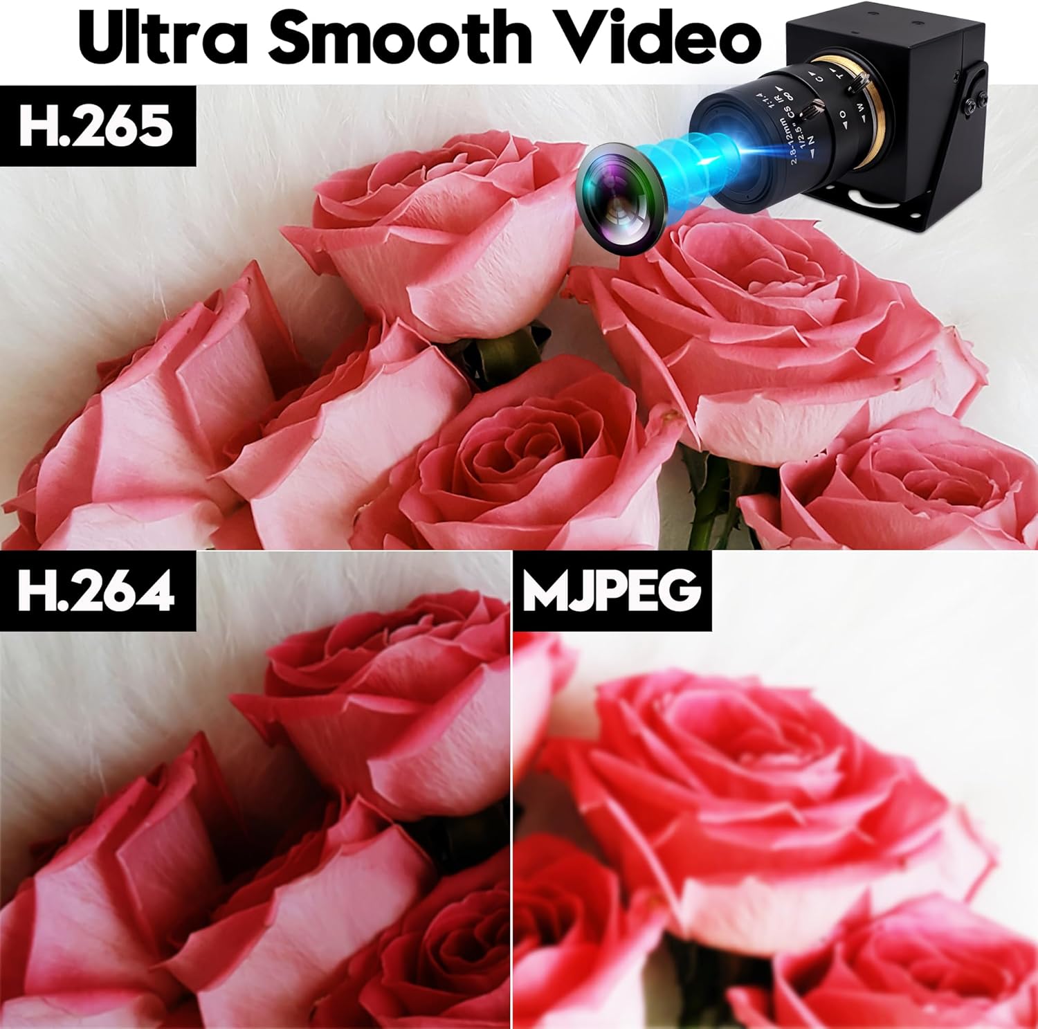 กล้อง ELP 4K 30fps HDMI USB2.0 - Webcam 4K บทวิจารณ์และราคา