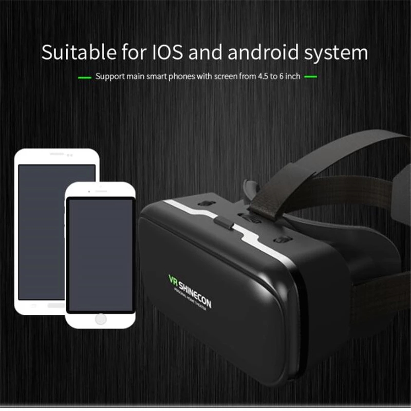 Shinecon VR แว่นตา 3D Virtual  - Vr Headset Pc บทวิจารณ์และราคา