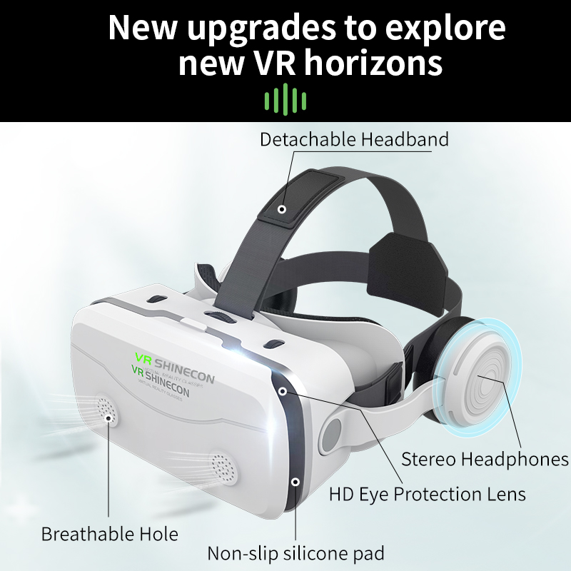 3D Viar โทรศัพท์ Virtual Reali - Vr Headset Pc บทวิจารณ์และราคา