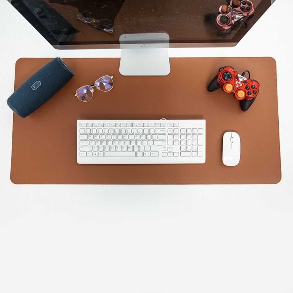 แผ่นรองคีย์บอร์ดหนัง PU สีสันส - Pc Gaming Keyboard บทวิจารณ์และราคา
