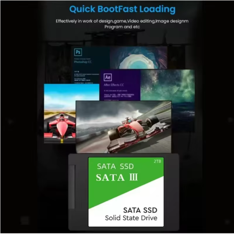 ฮาร์ดไดรฟ์ SSD ความเร็วสูง 1TB - Pc Gaming Emulator บทวิจารณ์และราคา
