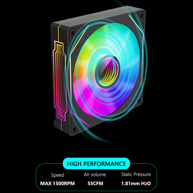 JUMPEAK MS120 120 มม.พัดลม 5V  - Pc Water Cooling บทวิจารณ์และราคา