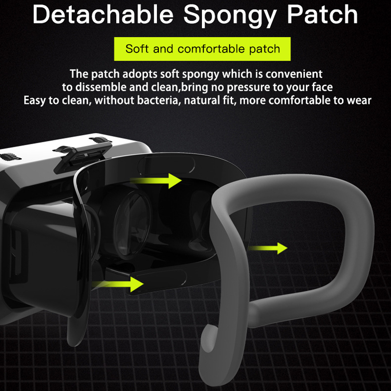แว่นตา 3 มิติ สำหรับสมาร์ทโฟน  - Vr Headset Pc บทวิจารณ์และราคา
