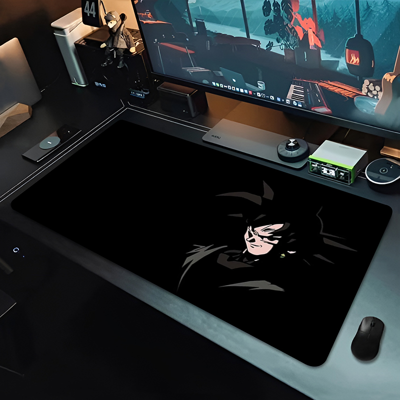 แผ่นรองเมาส์อนิเมะ DBZ สีดำ ลา - Pc Gaming Setup บทวิจารณ์และราคา