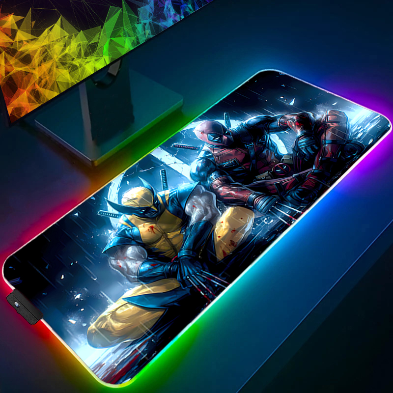 แผ่นรองเมาส์ LED สำหรับเล่นเกม - Pc Gaming Setup บทวิจารณ์และราคา