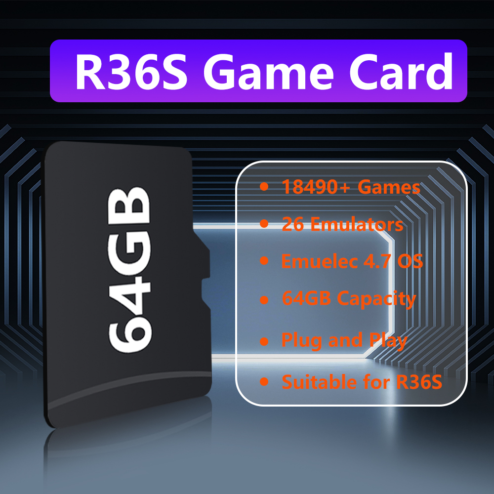 การ์ดเกม 64GB สำหรับคอนโซลเกม  - Pc Gaming Emulator บทวิจารณ์และราคา
