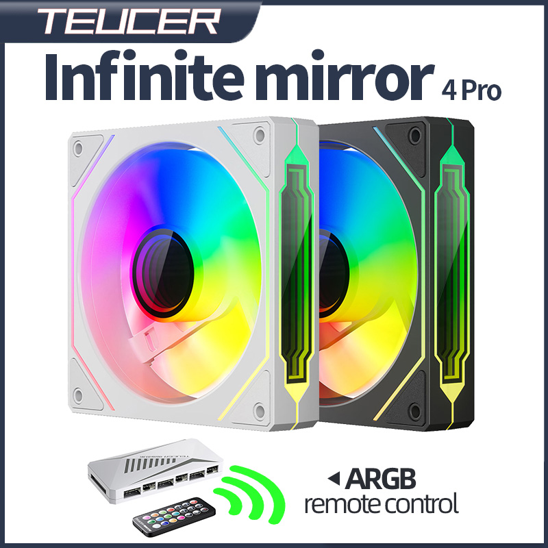 Teucer 4Pro ระจกไร้ขอบเขต120มม - Pc Water Cooling บทวิจารณ์และราคา