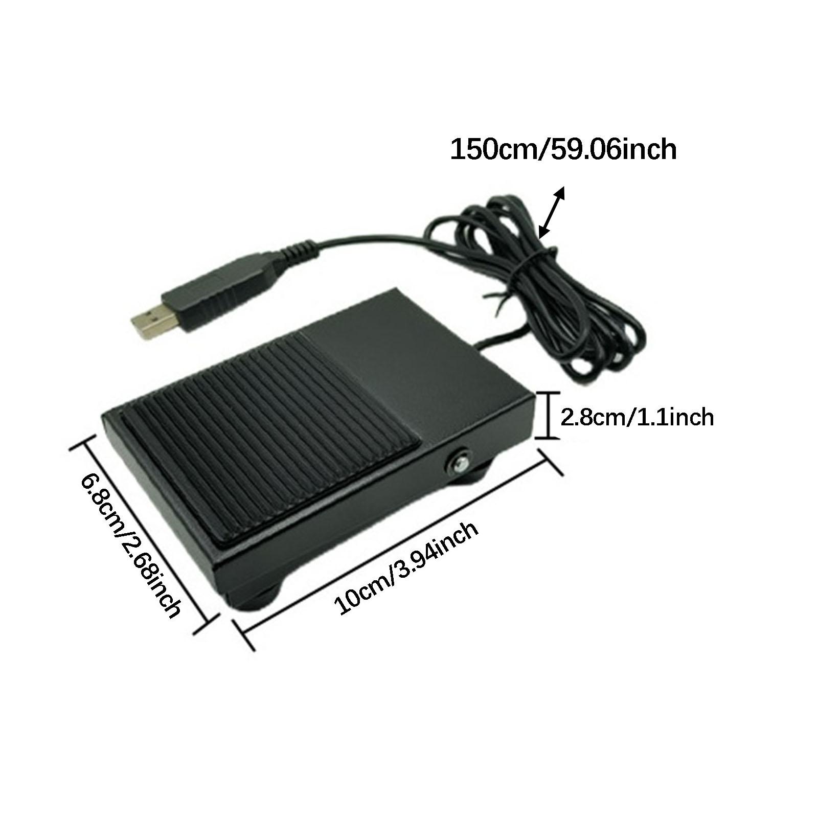 แป้นเหยียบเท้าแบบสามช่อง USB ส - Usb Foot Pedal Gaming บทวิจารณ์และราคา