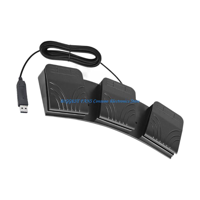 แป้นเหยียบ USB พร้อมมาโครที่ปร - Usb Foot Pedal Gaming บทวิจารณ์และราคา