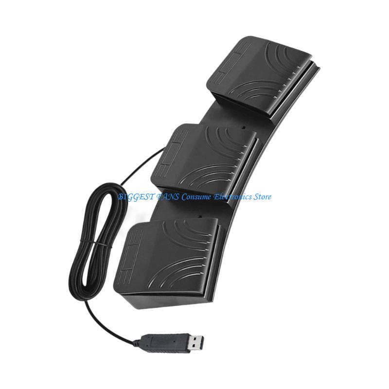 แป้นเหยียบ USB พร้อมมาโครที่ปร - Usb Foot Pedal Gaming บทวิจารณ์และราคา