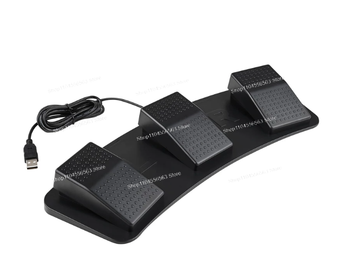สวิตช์เท้าแบบ 3 ปุ่ม USB แบบตั - Usb Foot Pedal Gaming บทวิจารณ์และราคา