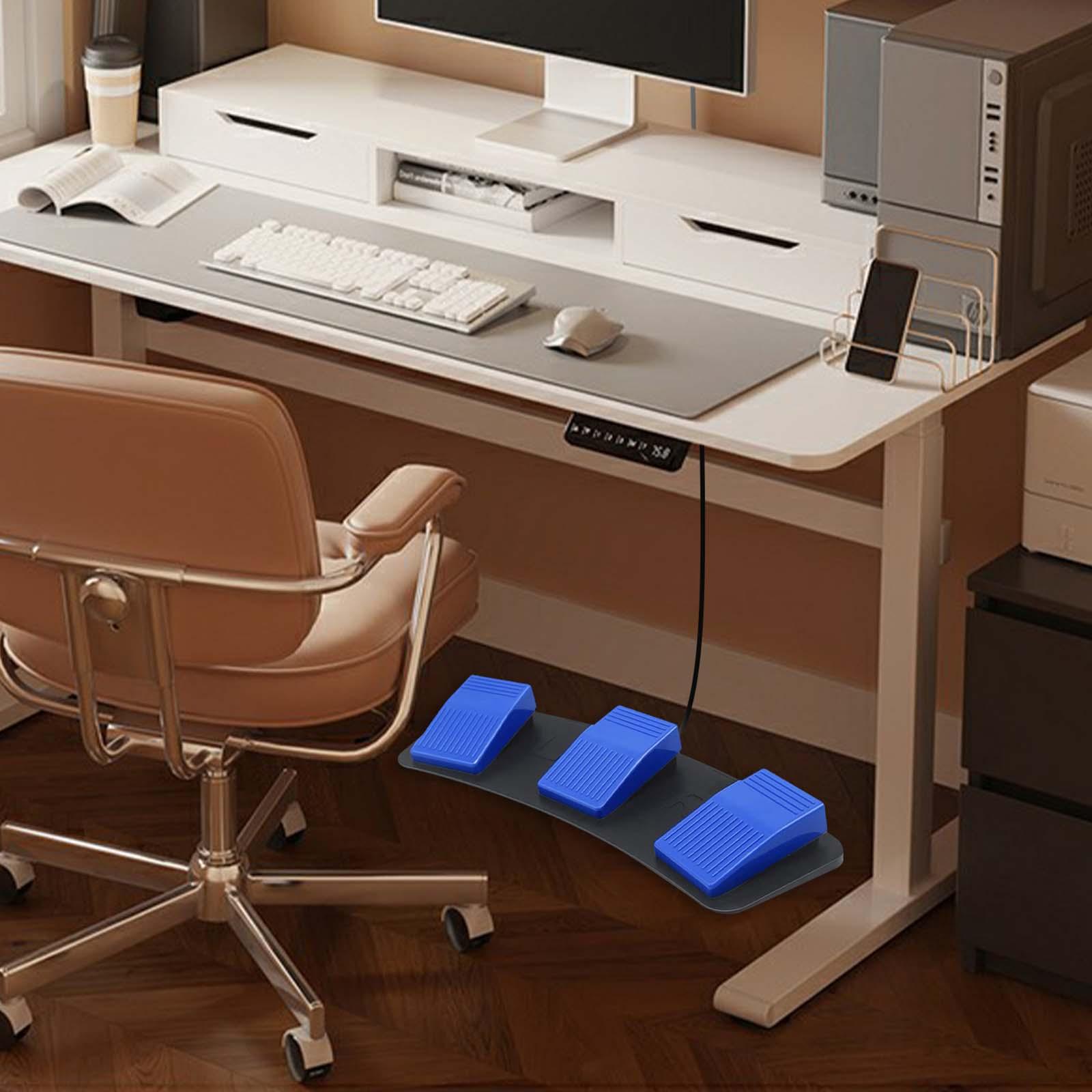 แป้นเหยียบควบคุมแบบ USB แป้นเห - Usb Foot Pedal Gaming บทวิจารณ์และราคา