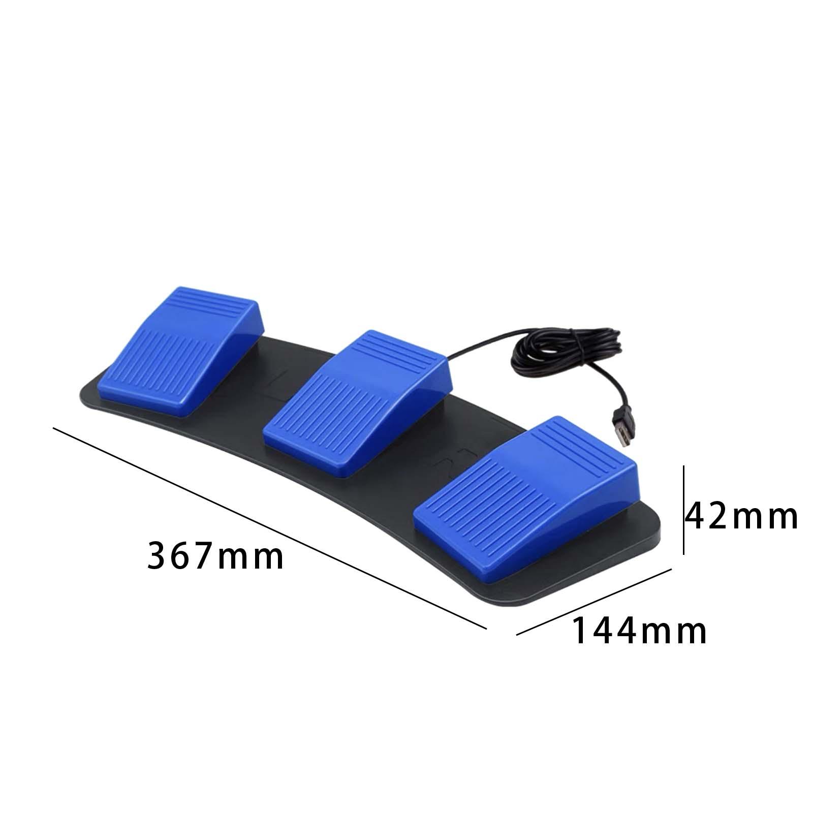 แป้นเหยียบควบคุมแบบ USB แป้นเห - Usb Foot Pedal Gaming บทวิจารณ์และราคา