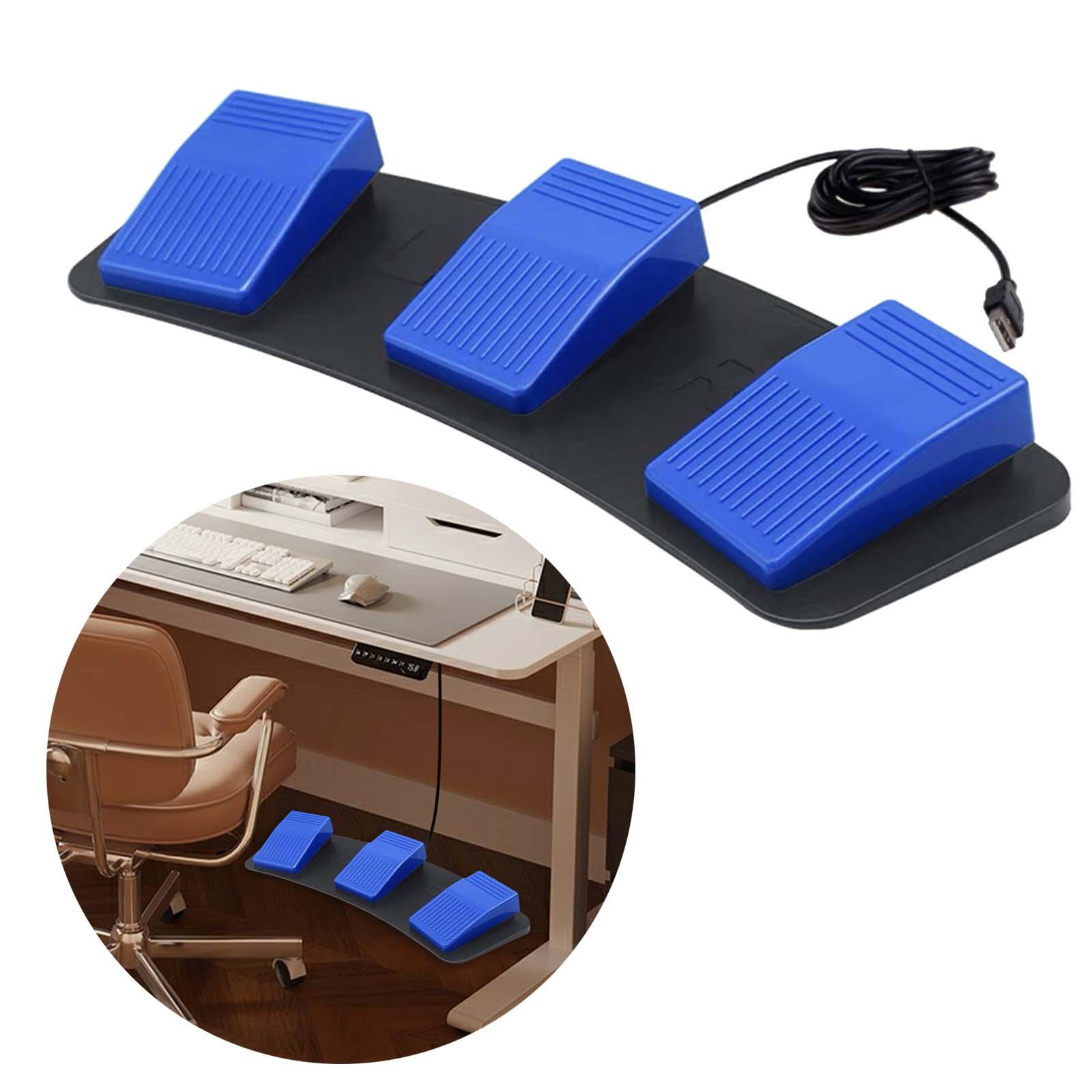 แป้นเหยียบควบคุมแบบ USB แป้นเห - Usb Foot Pedal Gaming บทวิจารณ์และราคา