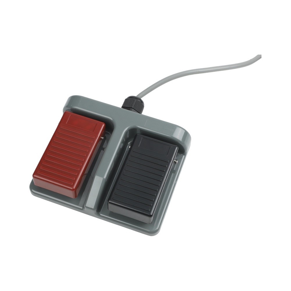 สวิตช์เท้าคู่สีแดงดำแบบกดชั่วข - Usb Foot Pedal Gaming บทวิจารณ์และราคา