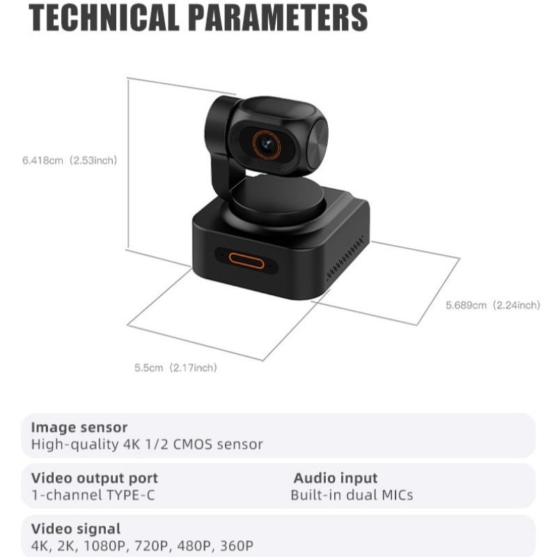 กล้องเว็บแคมสตรีมสด 4K Ultra H - Webcam 4K บทวิจารณ์และราคา