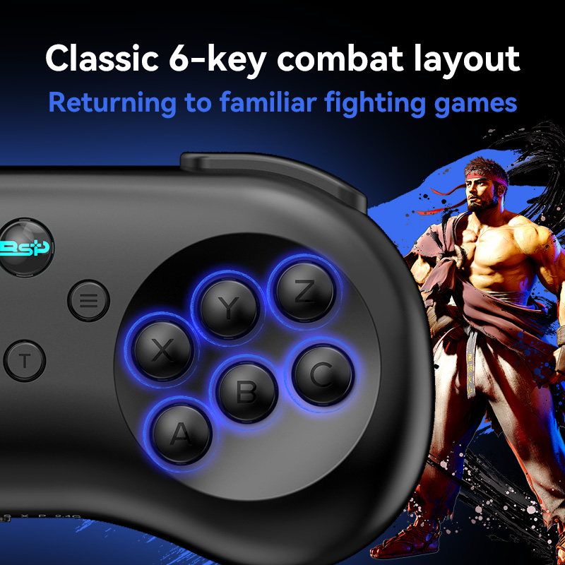 จอยสติ๊กไร้สาย BSP-Y04 แบบ Hal - Pc Gaming Emulator บทวิจารณ์และราคา