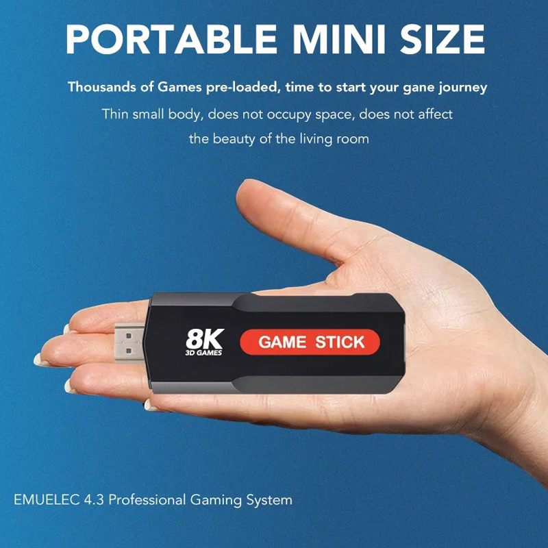 X2 เกมสติ๊ก HD 4K 8K 3D คอนโซล - Pc Gaming Emulator บทวิจารณ์และราคา