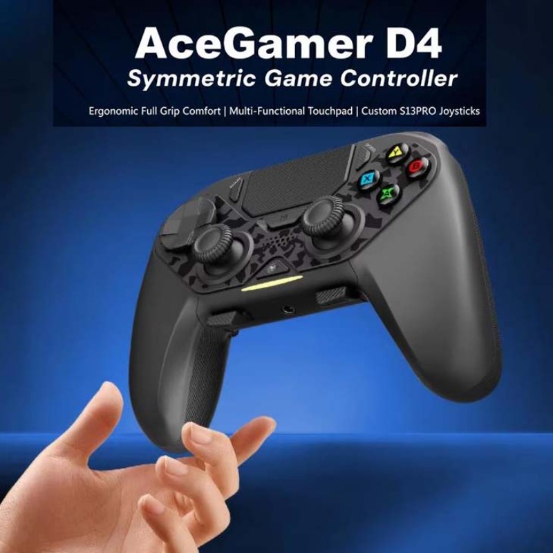 คอนโทรลเลอร์ไร้สาย AceGamer D4 - Pc Gaming Emulator บทวิจารณ์และราคา