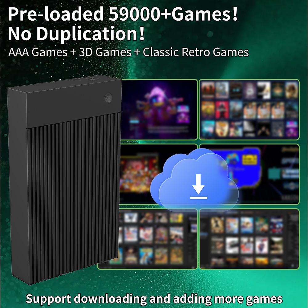ไฮเปอร์เบส มิกซ์ 4T เรโทร HDD  - Pc Gaming Emulator บทวิจารณ์และราคา