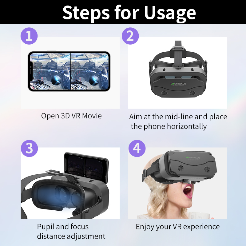 G10 G13 IMAX แว่นตา VR จอภาพขน - Vr Headset Pc บทวิจารณ์และราคา