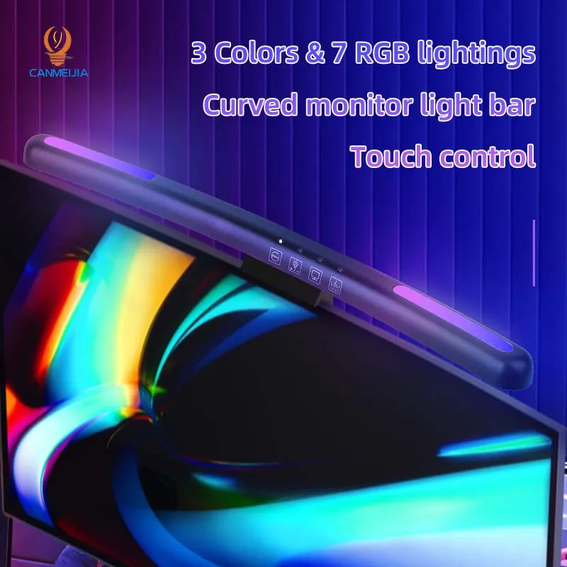 โคมไฟหน้าจอแอลอีดีโค้ง USB RGB - Pc Zotac Gaming บทวิจารณ์และราคา