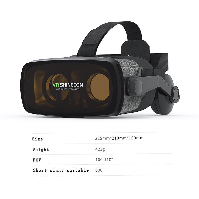 แว่นตา VR Shinecon Casque Viar - Vr Headset Pc บทวิจารณ์และราคา
